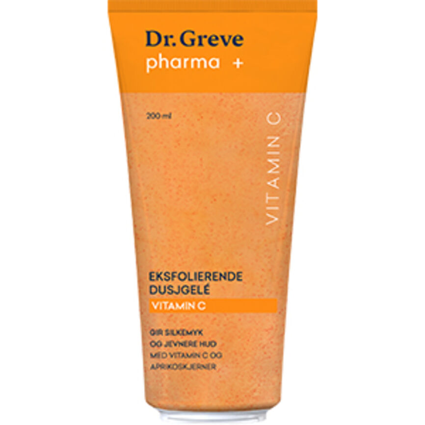 Dr. Greve Pharma Vitamin C eksfolierende dusjgele 200 ml
