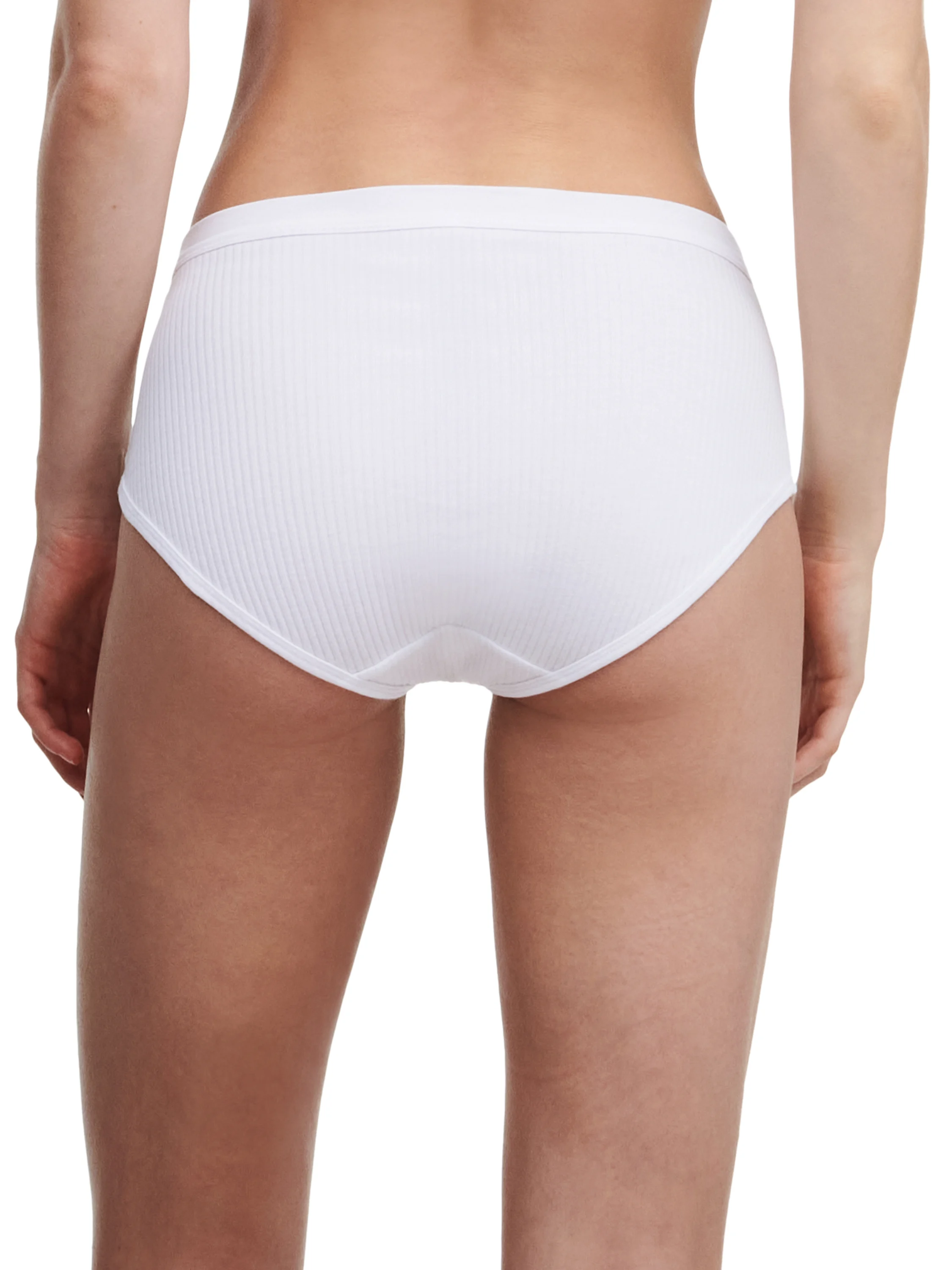 COTTON COMFORT - Culotte taille haute | Blanc