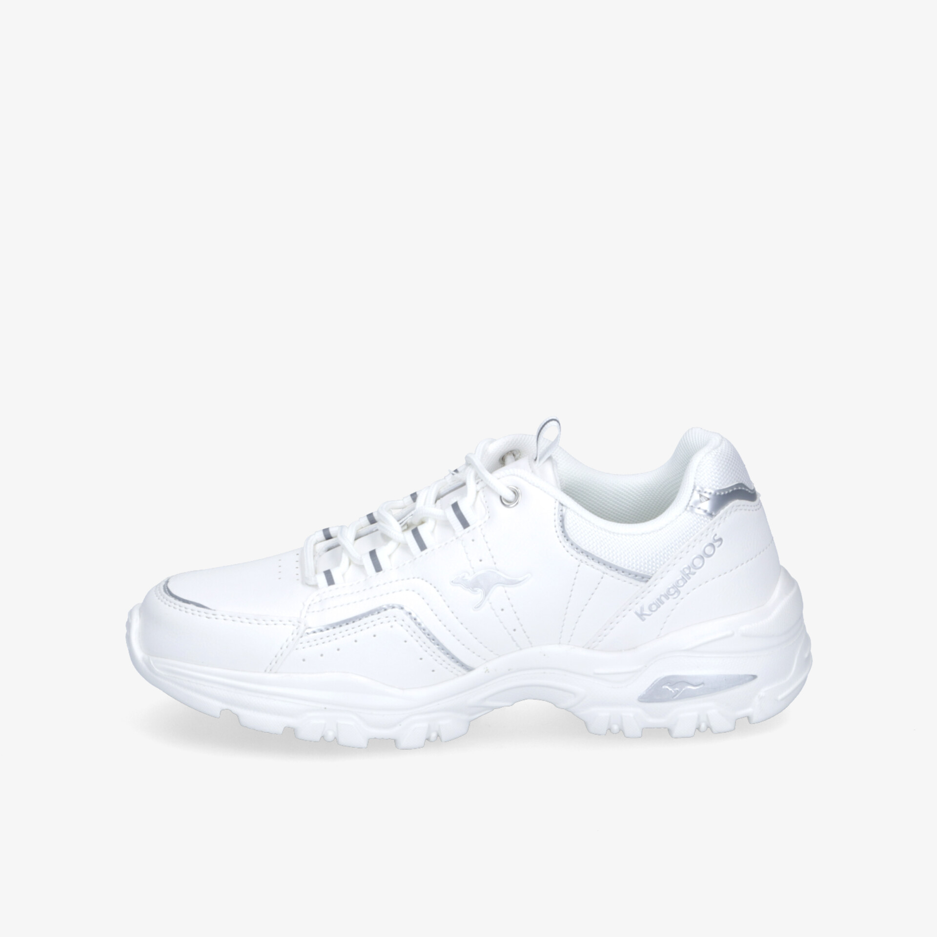 KangaROOS Damen Sneaker Low weiß
