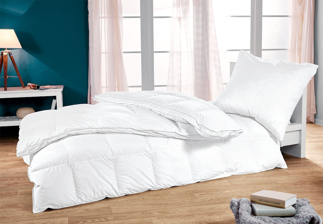 KÜNSEMÜLLER Kassettendaunenbett EDEN DE LUXE 135 x 200 cm 576 g