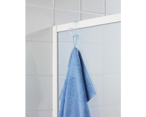 Handdoekhaken transparant set van 2