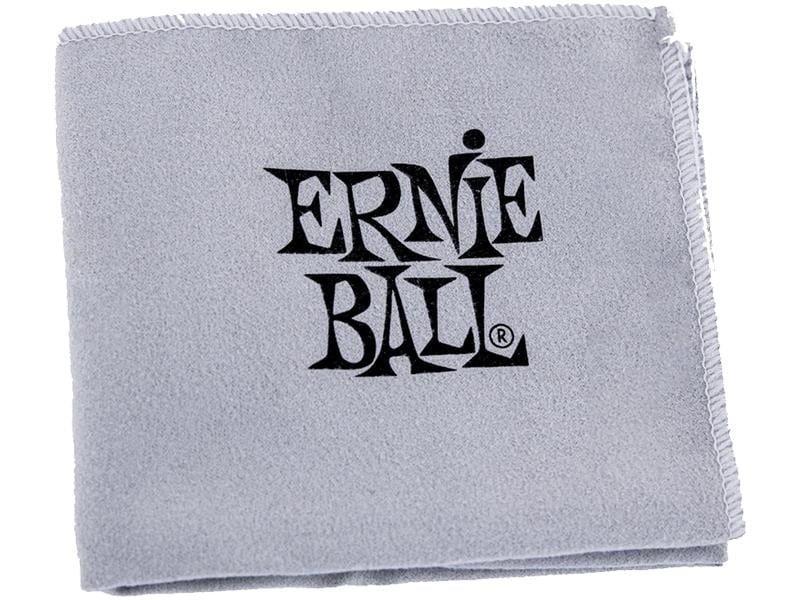 Ernie Ball Poliertuch mit Ernie Ball Logo Poliertuch für Gitarre und Bass