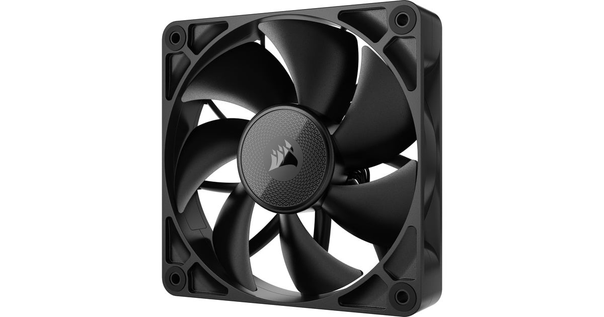 CorsairiCUE LINK RX120 case fan  (Zwart, 120 x 120 x 25 mm, PWM)