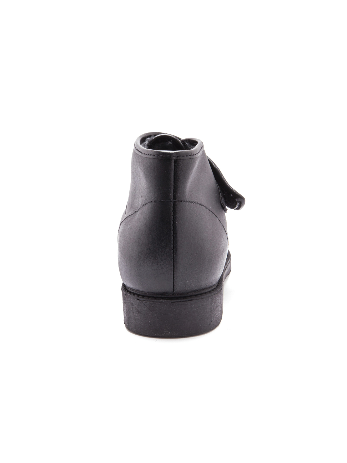Bottillons cuir fourrés extra larges