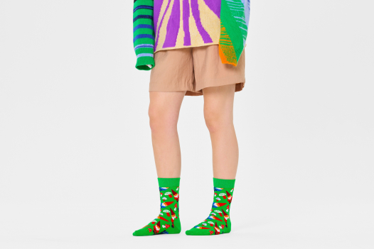 Happy Socks Garden Gnome Sock Socken in Mehrfarbig