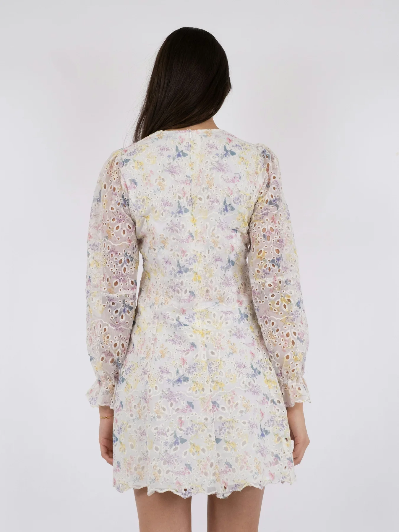 Neo Noir Cabana Embroidery Dress