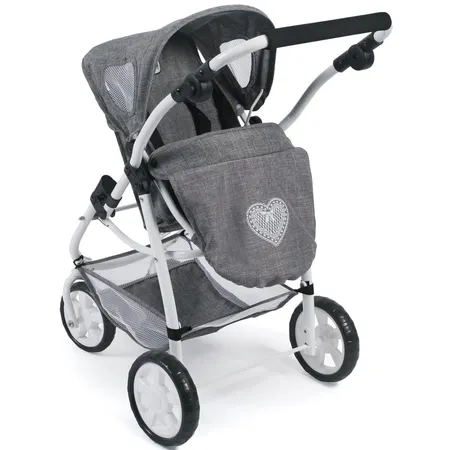 Bayer Chic 2000 3 in 1 Kombi EMOTION ALL IN, Jeans Grey