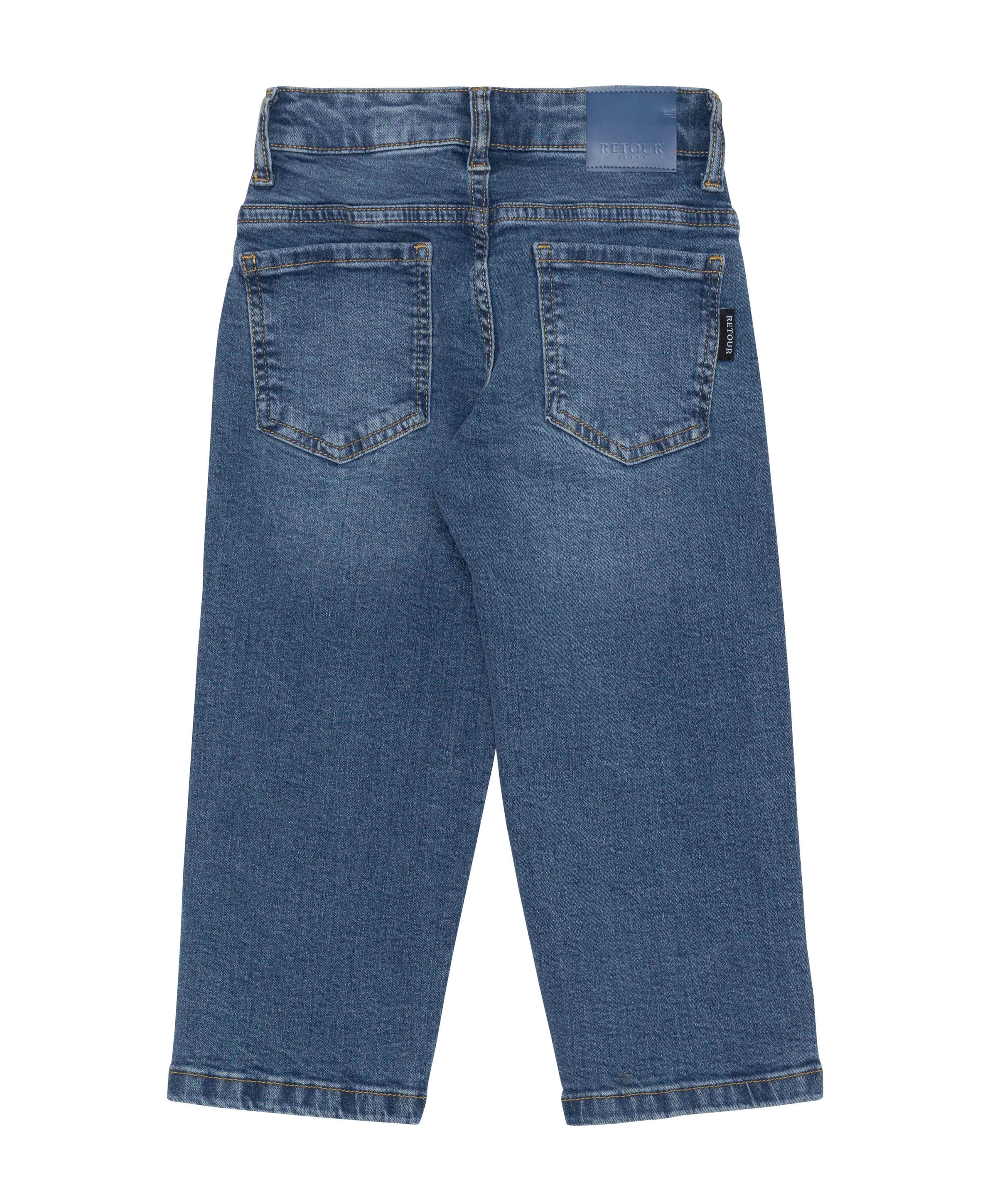 Retour Oversized fit jongens jeans blauw