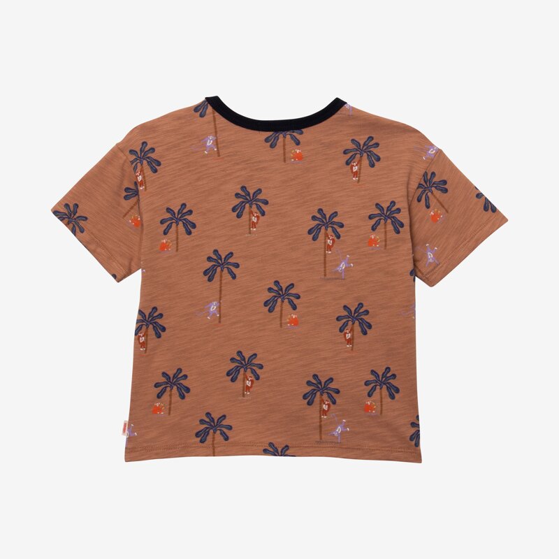 T-shirt bébé garçon micro palmiers beige Catimini Beige