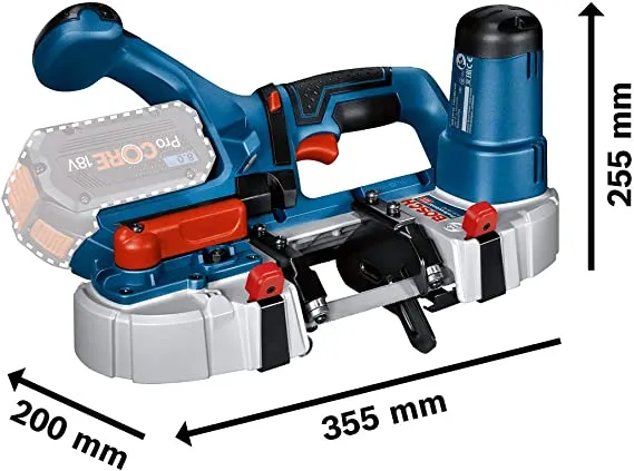 Bosch AKKUBÅNDSAV GCB 18V-63 SOLO L-BOXX - SOLO