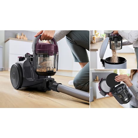 Bosch Cleann'n poseløs støvsuger BGC05AAA1 700 W - grå