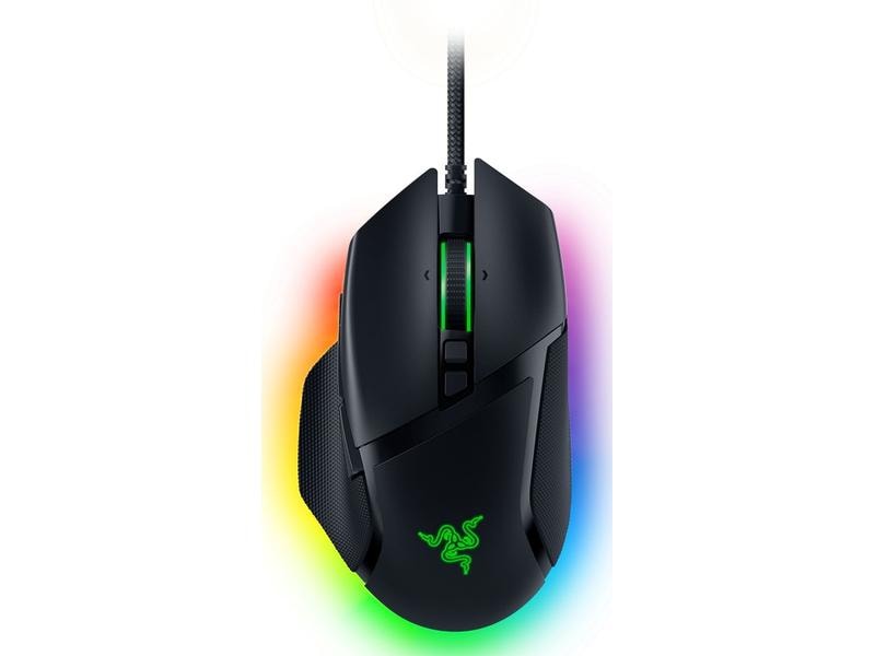 Razer Gaming-Maus Basilisk V3 Ergonomische Gaming-Mouse mit programmierbaren Tasten und RGB-Beleuchtung