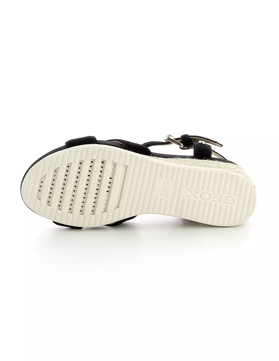 GEOX ISCHIA - Sandales & nu-pieds Black