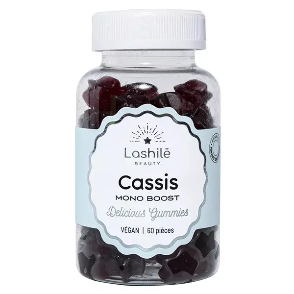 Lashilé Beauty Essentials Mono Boost Groselha Preta 60 gomas