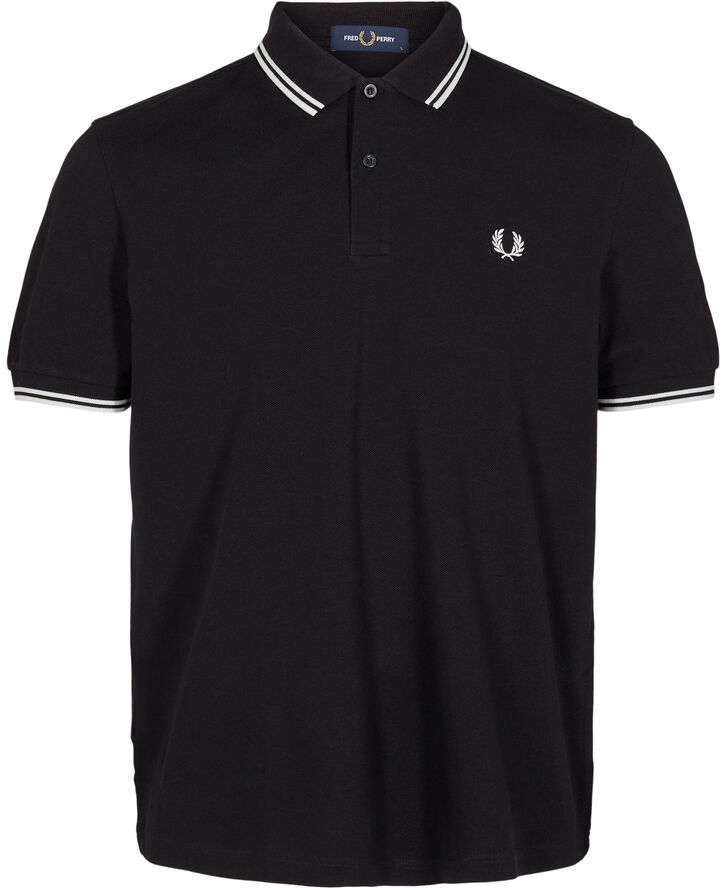 Fred Perry M3600 Core Twin Tipped Polo Shirt Black/porc