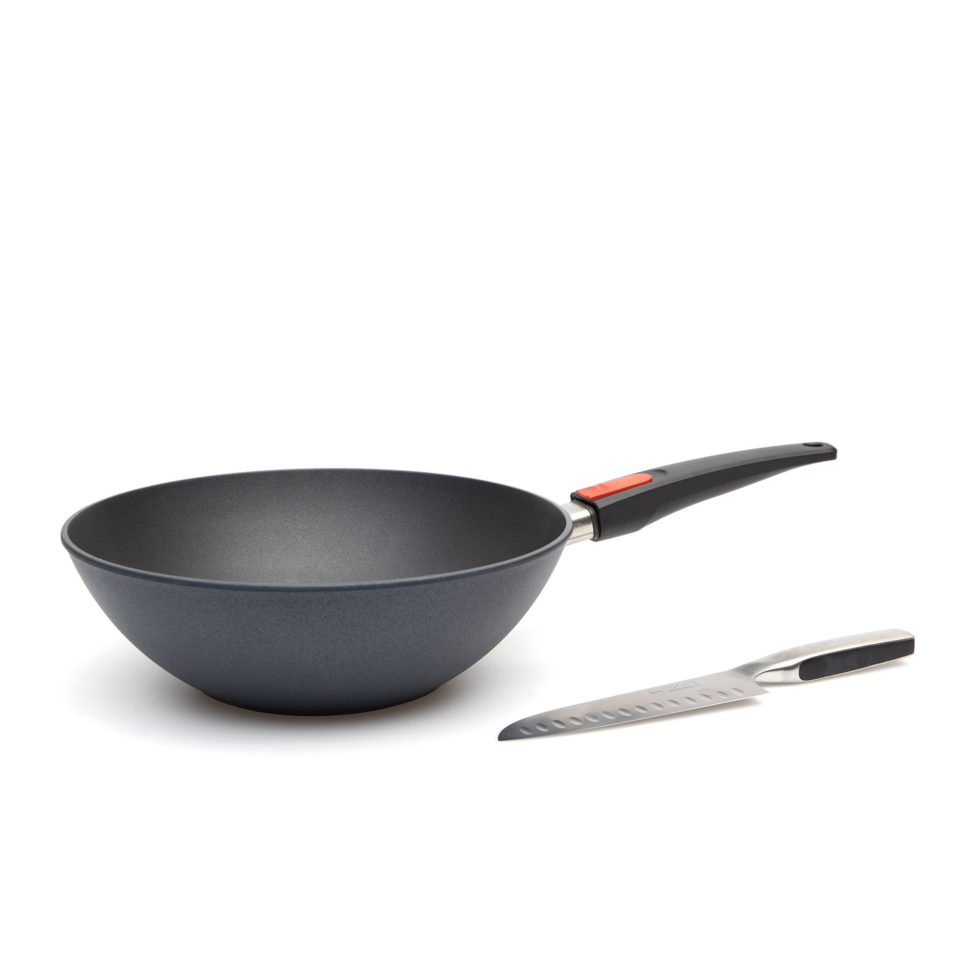 Diamond Lite Wok-Set mit Santokumesser, Ø 30 cm - Herdart: Alle Herdarten inkl. Induktion