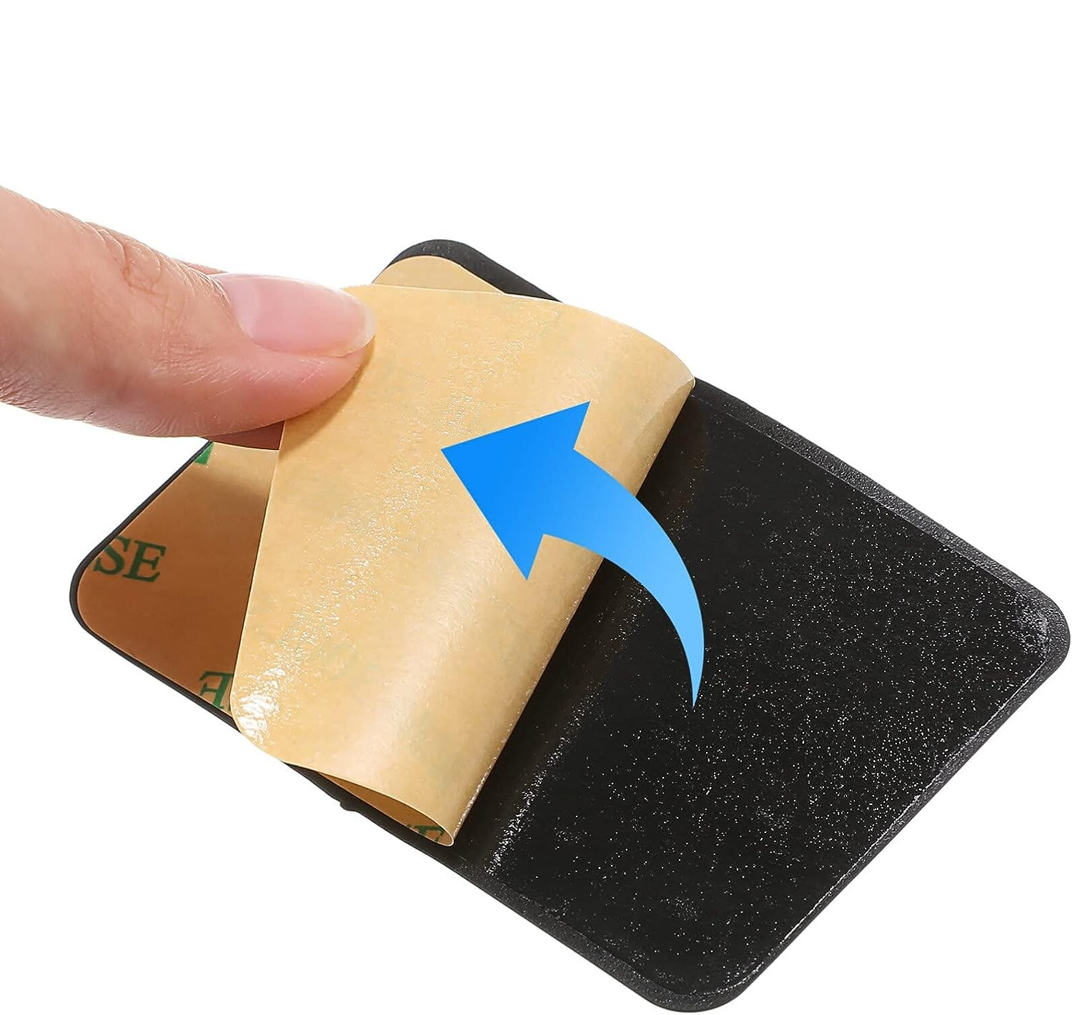 Universal Silikon Saugnapf Smartphone Halterung Selbstklebend - Blau