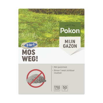 Pokon mos weg! 1,75 kg voor 50 m²