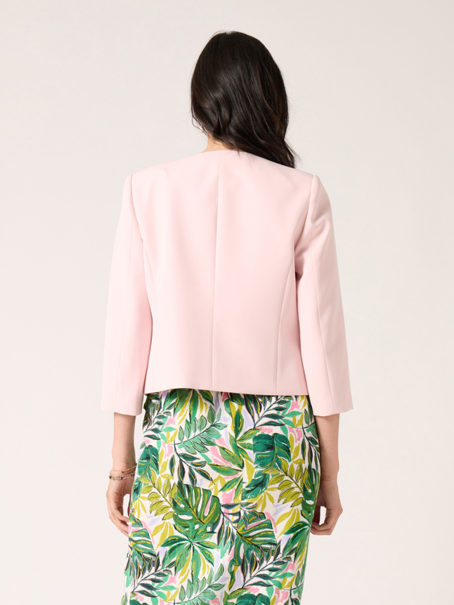 Veste de tailleur courte
