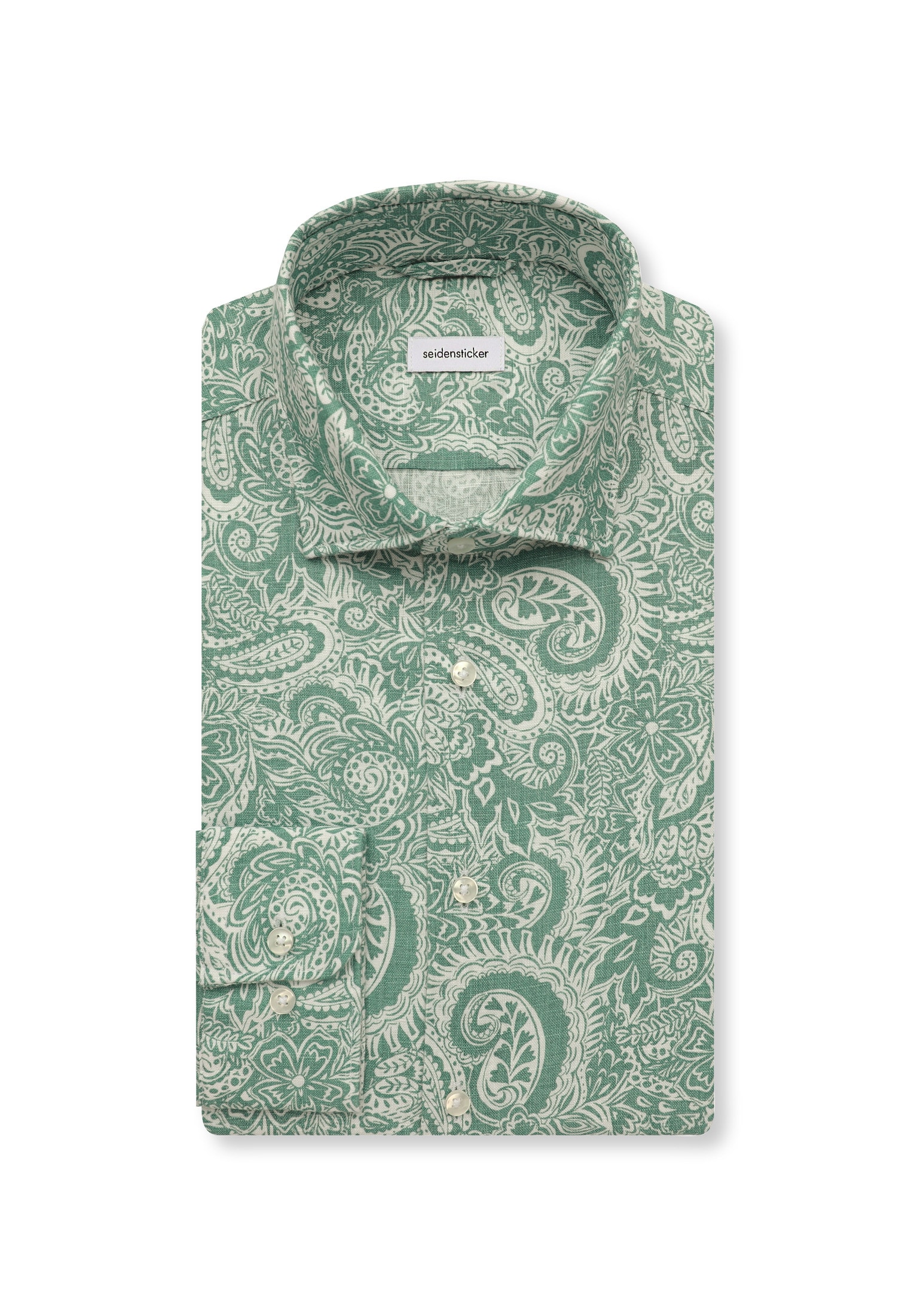 seidensticker Businesshemd »Regular«, Regular 1/1 Kentkragen Paisley