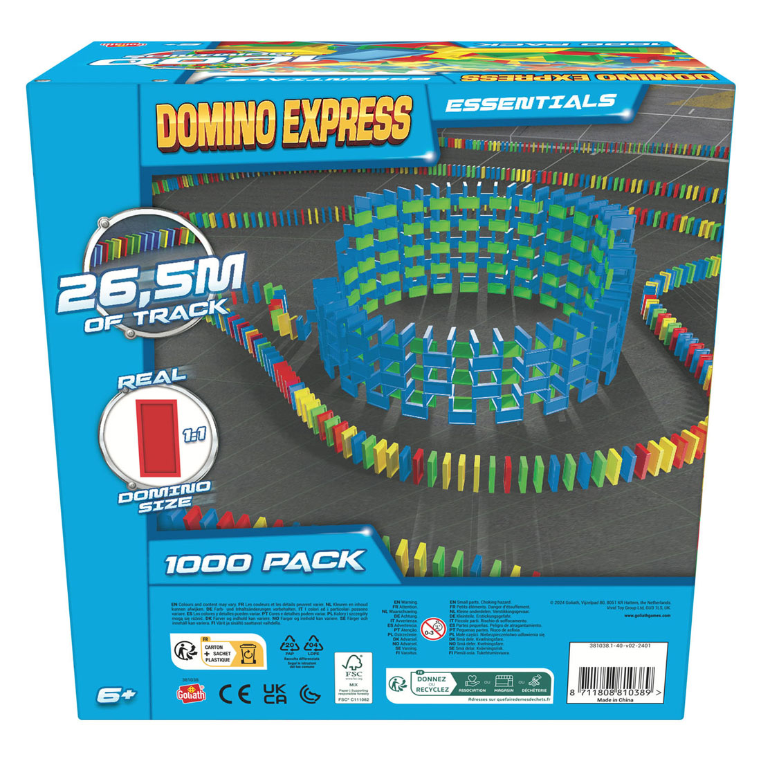 Domino Express, 1000 Stenen