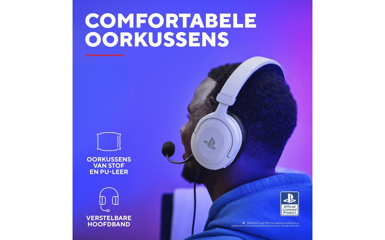 PS5 Trust GXT498W Forta Headset Wit