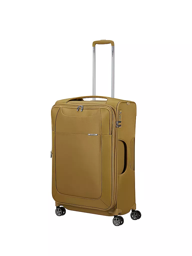 SAMSONITE Trolley  D'LITE SPINNER 71cm erweiterbar mustard yellow senf