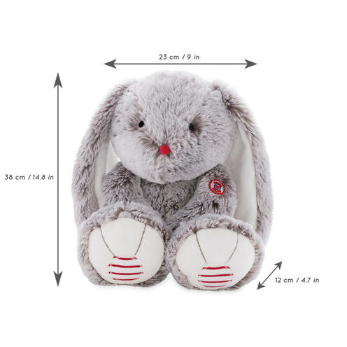 Lapin Prestige 38 cm Gris - KALOO