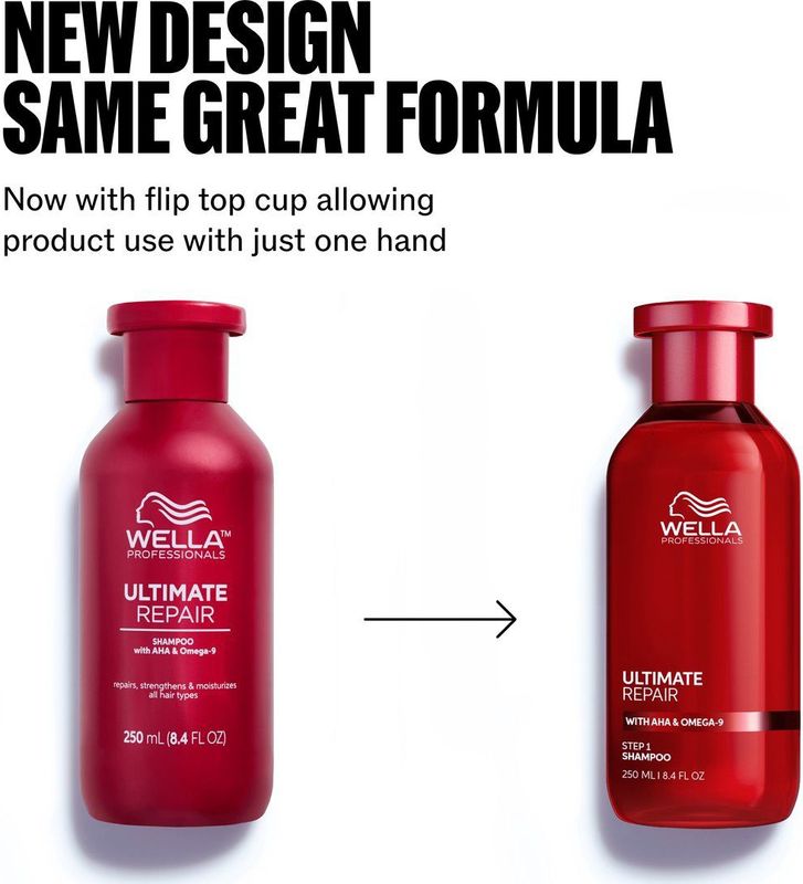 Wella Professionals Ultimate Repair Shampoo - 250 ml- Normale shampoo - Voor Alle haartypes -