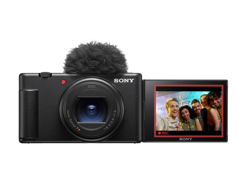 Sony Fotokamera ZV-1 II Kompakte und vielseitige Vlog-Kamera mit Weitwinkel-Zoomobjektiv