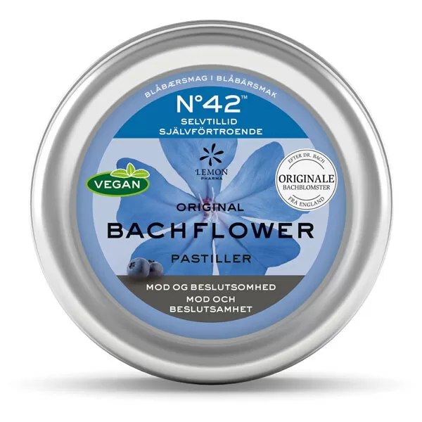 Bachblomster pastiller Selvtillid - 50 g