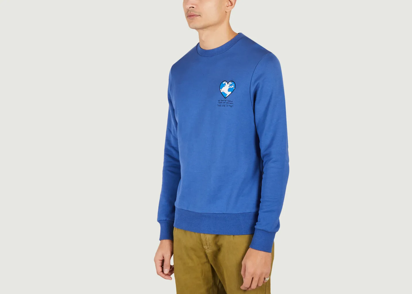 Sweatshirt Blue Earth JagVi Rive Gauche