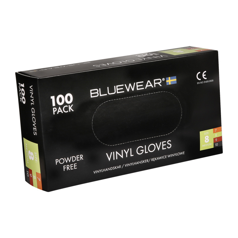 Vinylhansker 100-pk 10