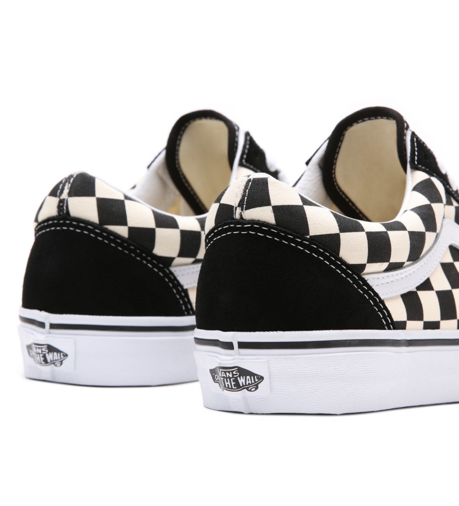 Tênis Vans Primary Old Skool, preto e branco