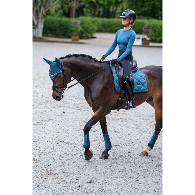 Oornetje Equestrian Stockholm Teal Blue Blauw