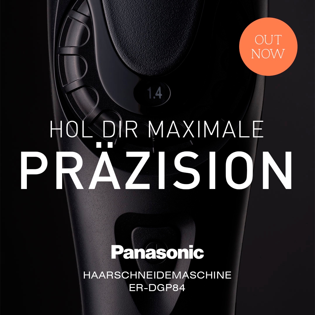 Panasonic Haarschneider »Haarschneidemaschine ER-DGP84« 4 Aufsätze Memory- Effect, Linearmotor mit Constant Control