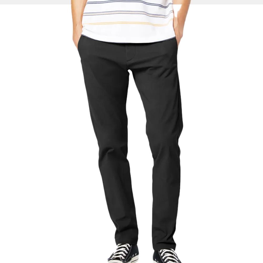 Dockers Pantalon Slim Noir Homme Dockers Motion Chino Slim Neutrals 75807-0004