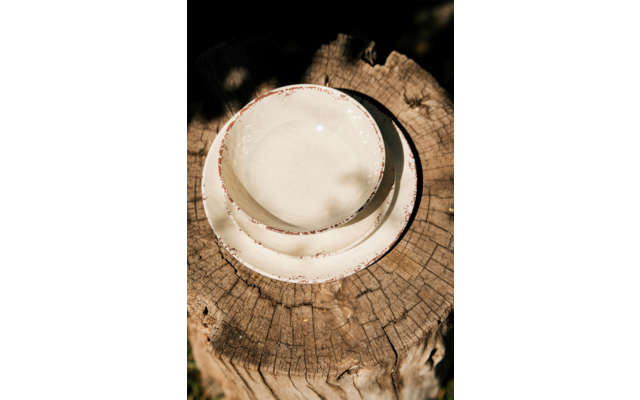 Flamefield Rustic Pearl Set Geschirrset 12-teilig