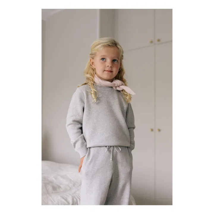 Holmm Sweat Coton Cachemire Roger | Gris