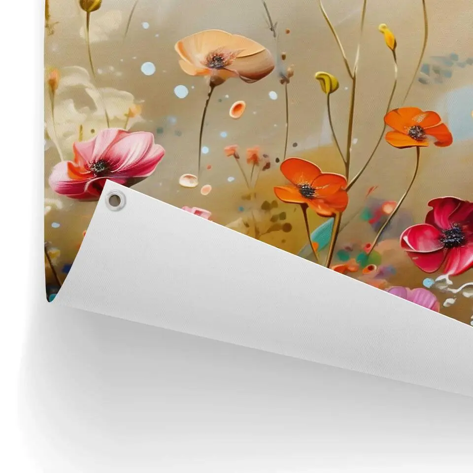 Tuinposter Summer Flowers - 60x80cm - Bont