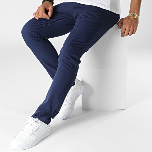 Pantalon Chino Slim Franco Bleu Roi