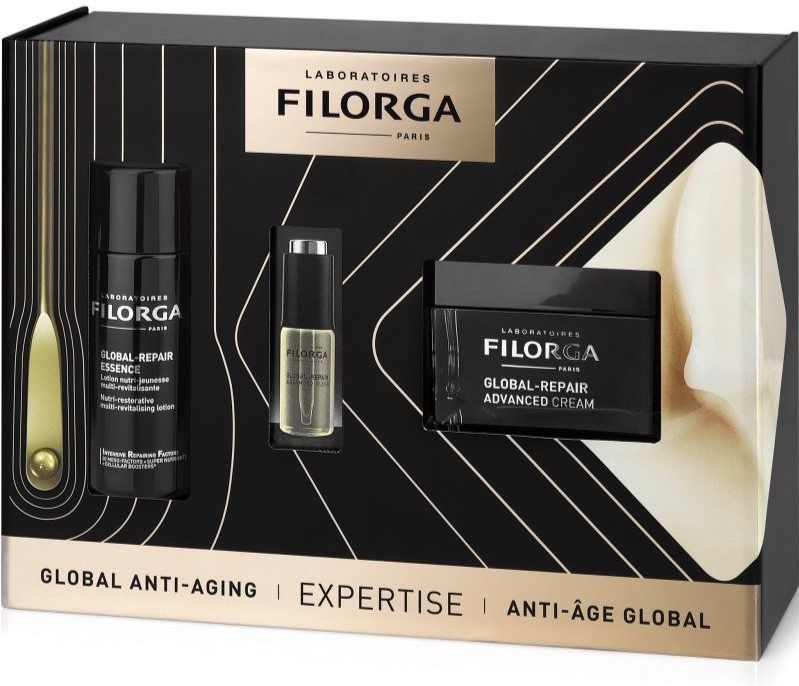 Filorga - Global Anti-Aging Expertise Gift Set - 5 ml + 50 ml + 50 ml