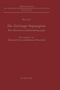 Die Göttinger Septuaginta