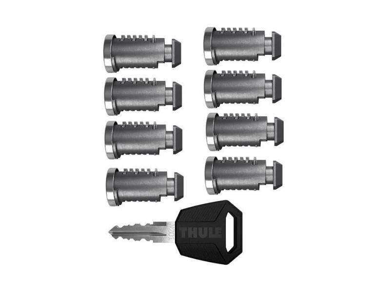 Thule Montage-Kit 4508 One-Key 8x Set aus 8 gleichschliessenden Schlössern
