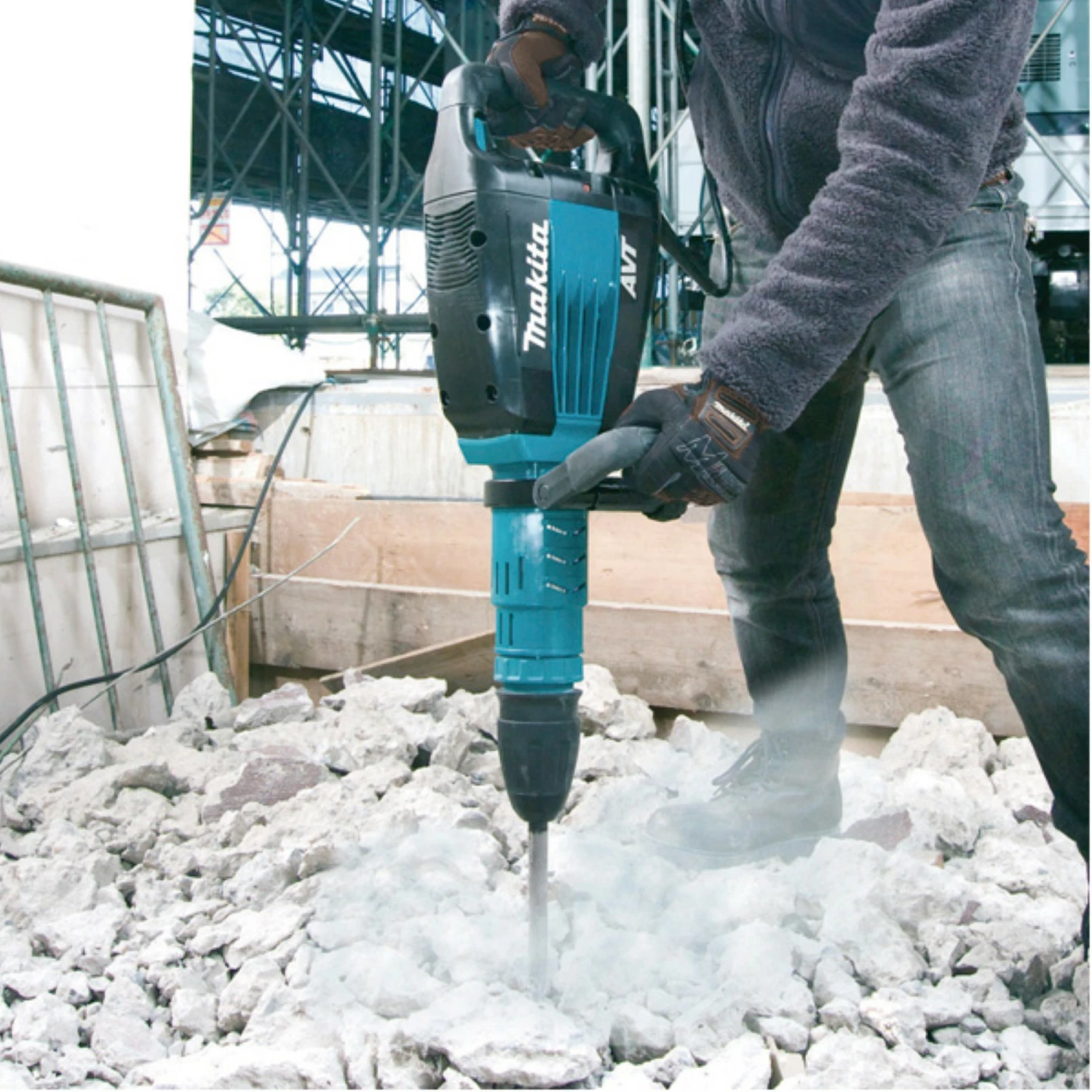 Makita HM1214C SDS-max Breekhamer in koffer - 1500W - 19,9J