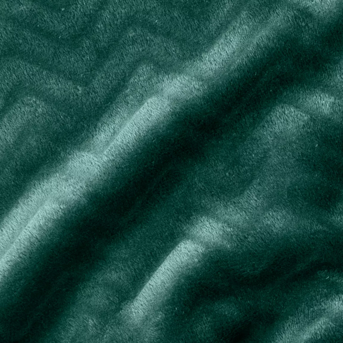 Coussin carré flanelle (45 x 45 cm) Zag Vert