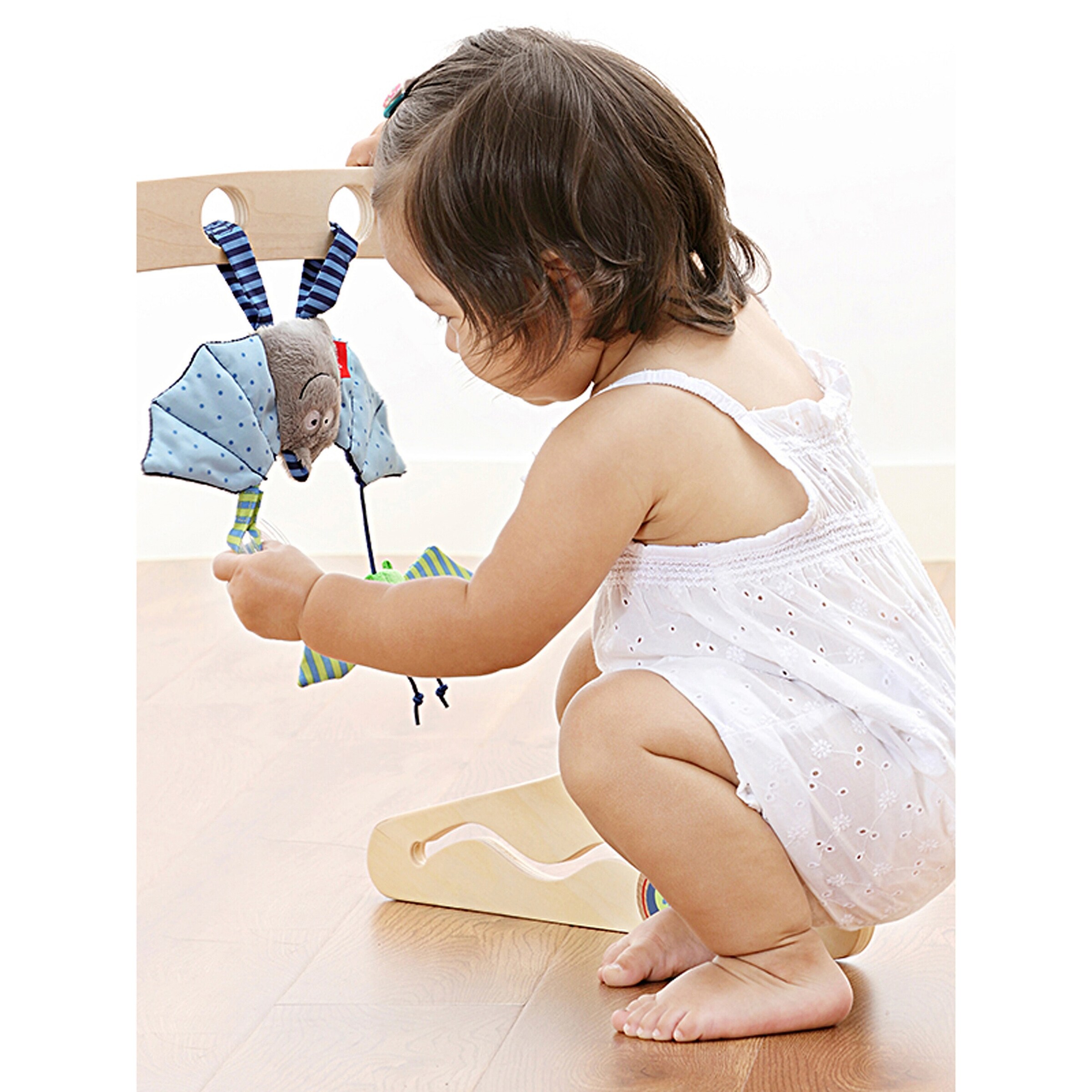 Sigikid Babyschalenanhänger Fledermaus Baby Bite Me! hellblau