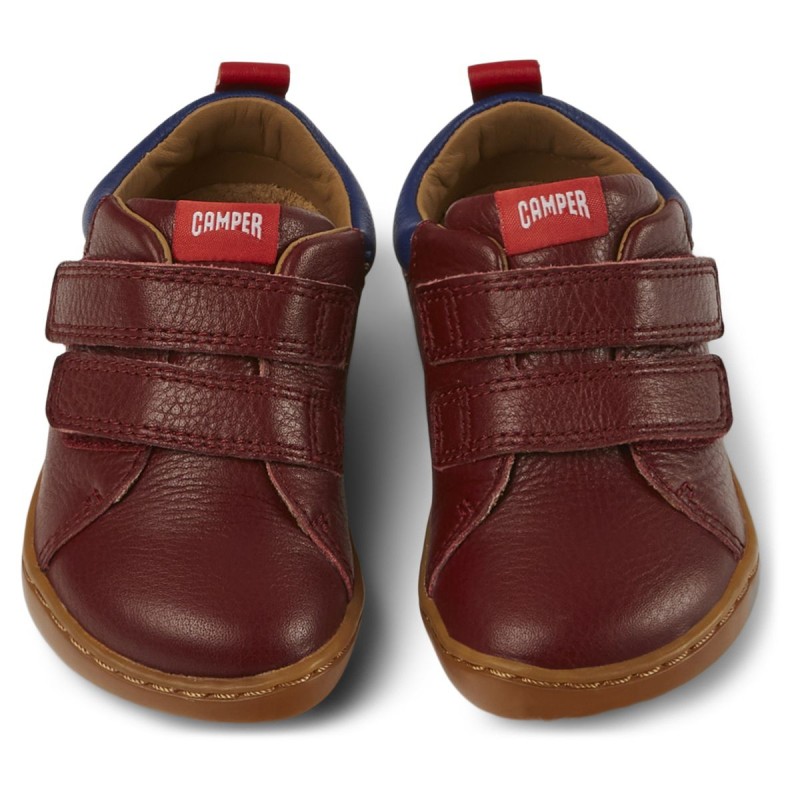 Camper Camper Peu Velcros Bordeaux