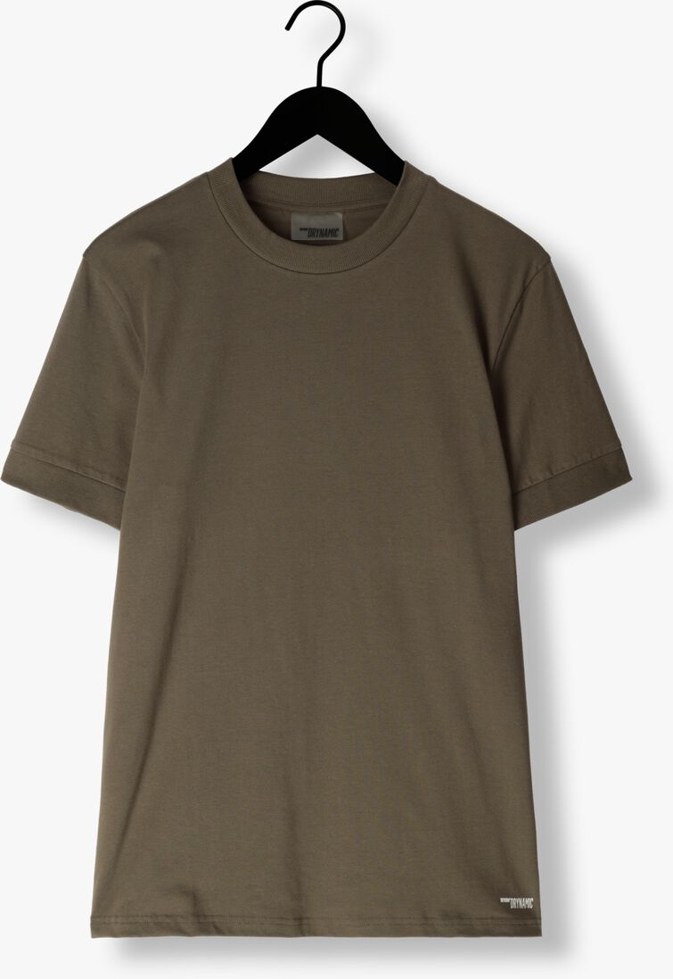 olijf drykorn t-shirt anton 520062