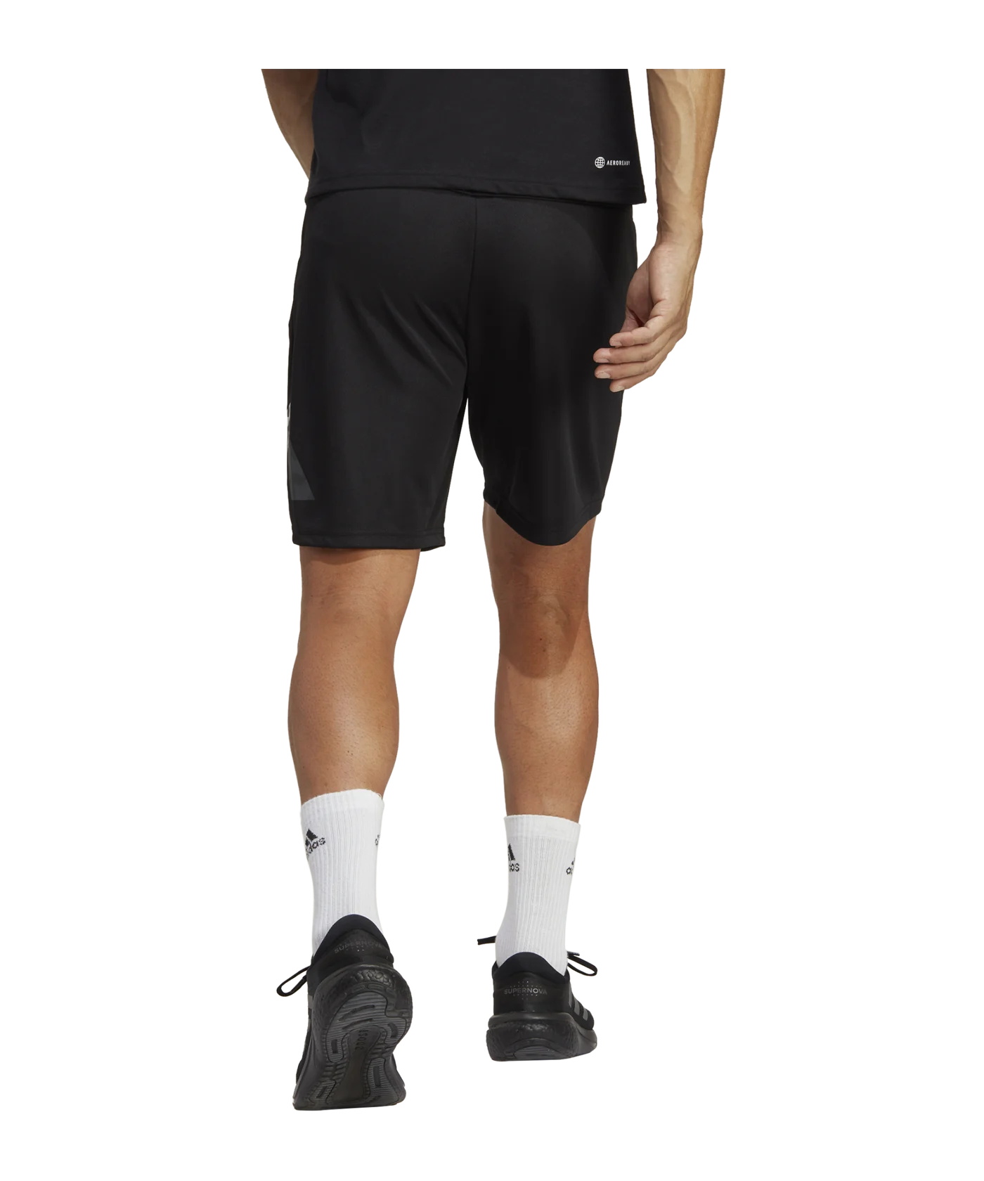 adidas Seasonal Trainingsshort Schwarz Weiss